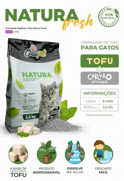 Natural fresh tofu