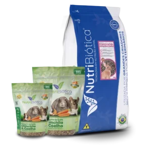 PORQUINHO DA ÍNDIA, CHINCILA E COELHO 500G