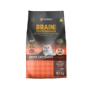 Ração Brain Plus Premium Especial Gatos Castrados HairBall