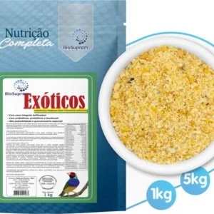 Farinhada para aves aves granívoras exóticas Biosuprem