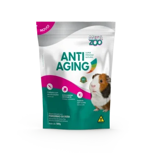 Ração Extrusada Megazoo para porquinhos da Índia Anti Aging