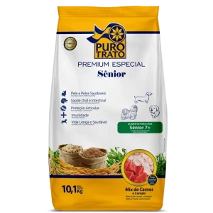 Ração para cães Sênior 7+ Puro Trato qualidade Premium Especial