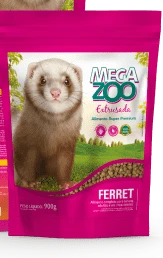 Ração extrusada para ferrets Megazoo