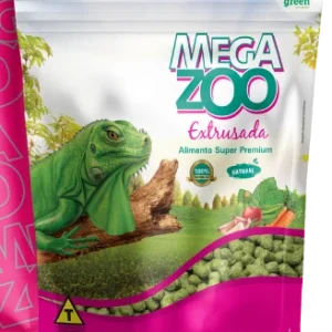 Ração extrusada para iguanas Megazoo