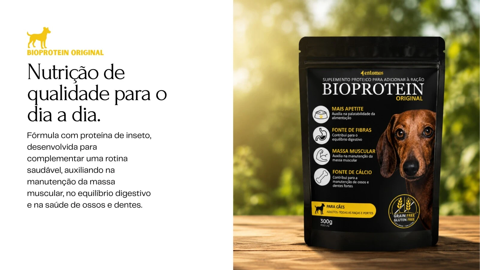 Bioprotein Original - Suplemento proteico para adicionar a ração 2 Bioprotein Original - Suplemento proteico para adicionar a ração - Imagem 2