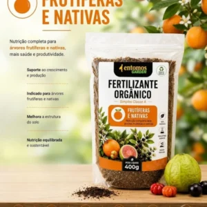 Adubo orgânico - Entomos garden - Frutíferas e árvores nativas